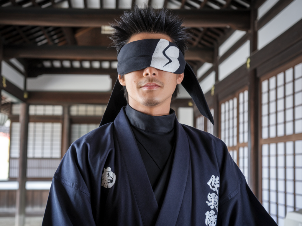 how did gojo get his blindfold and what does it really hide