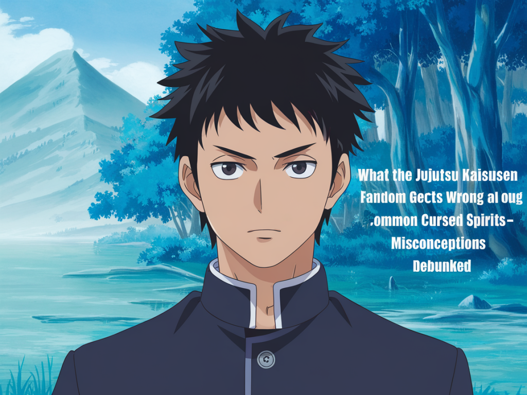 what the jujutsukaisen fandom gets wrong about cursed spirits — common misconceptions debunked
